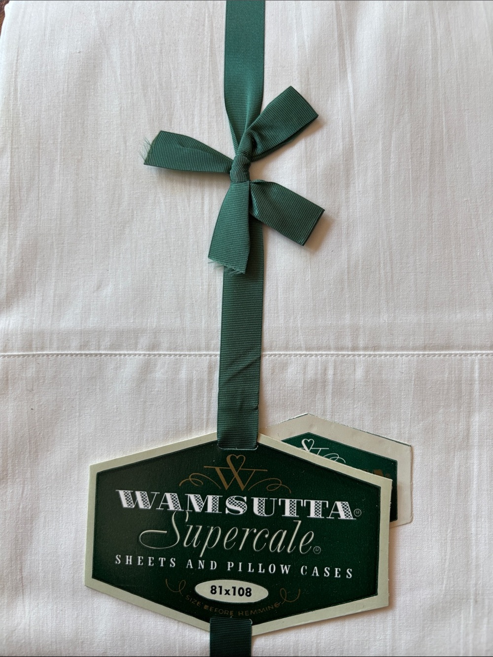 New WAMSUTTA superCale sheets and pillowcases - Picture 2 of 4